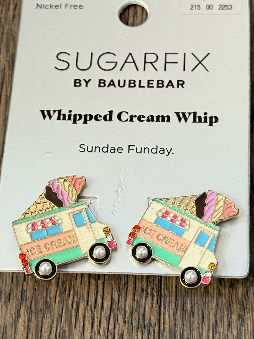 Sugarfix by BaubleBar Ice Cream Truck Stud Earrings